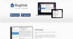 Desktop Screenshot of bughubapp.com